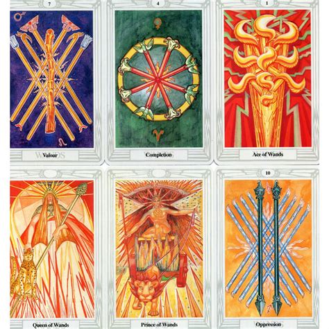 Crowley Thoth Tarot Cards By Aleister Crowley Holisticshop