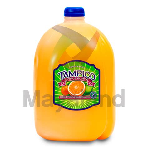 Tampico Citrus Punch 4 X 1 Galón Mayaland Llc