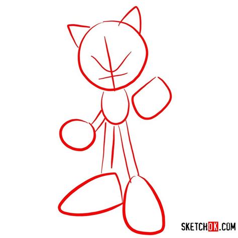 How To Draw Sonic The Hedgehog Sketchok Easy Drawing Guides In 2022