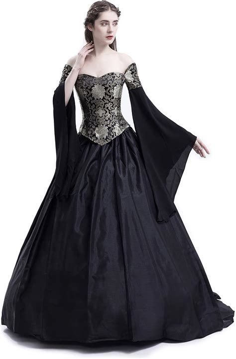 Gothic Victorian Era Wedding Dresses