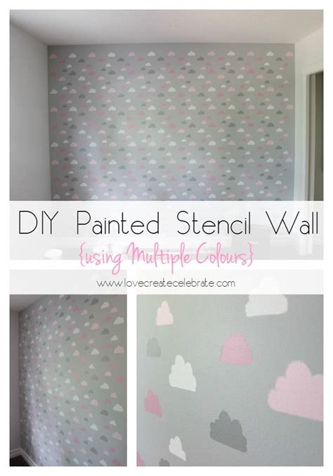 Diy Painted Stencil Wall Easy Tutorial For Stencil Walls With