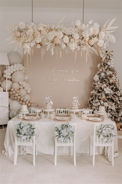 Karas Party Ideas Dreaming Of A White Christmas Karas Party Ideas