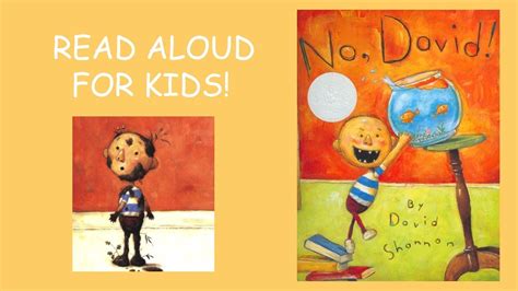 The only problem is that the earth he lands on is a suburban kitchen and he is three inches tall. No, David! By David Shannon Book Read Aloud For KIDS ...