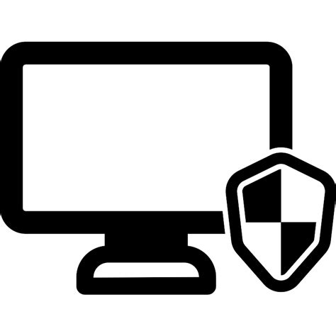 Computer Protection Vector Svg Icon Svg Repo