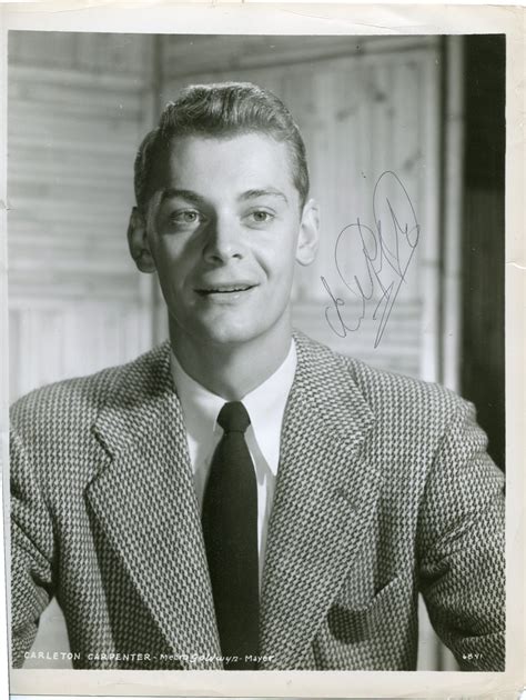 Carleton Carpenter Movies And Autographed Portraits Through The
