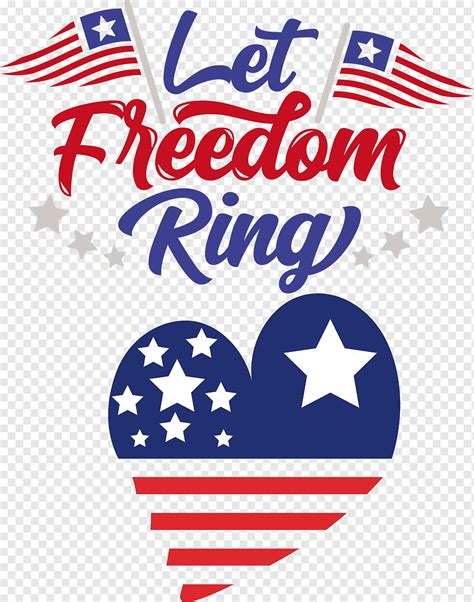 America Let Freedom Ring Png Pngwing