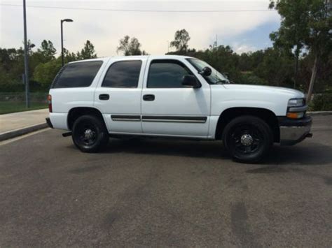 Sell Used 2005 Chevrolet Tahoe Police Package Clean In Glendora