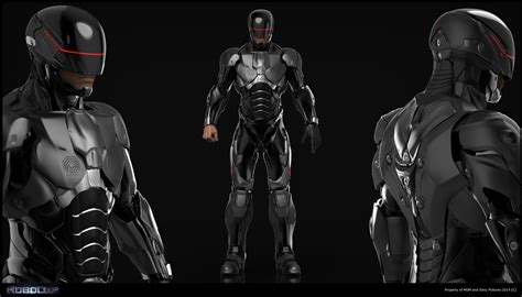 Robocop Concept Visuals Developed Using Keyshot