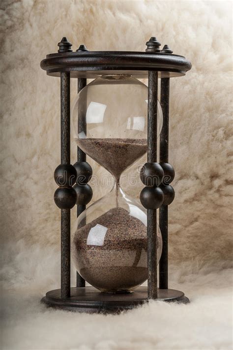 Time Is Money Antique Hourglass Stock Image Image Of Time Hour