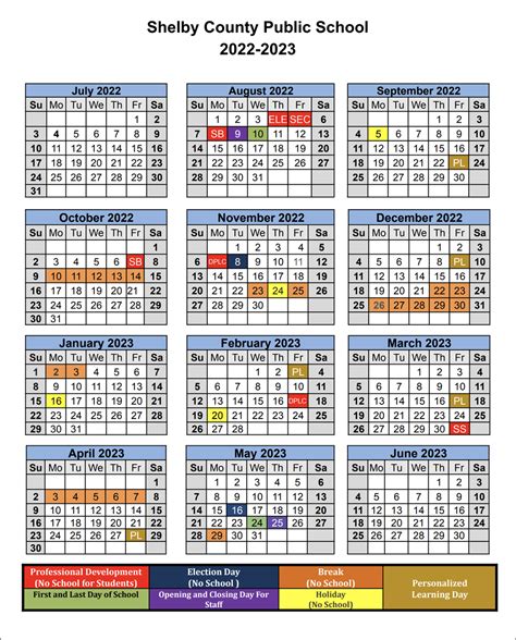 Clear Creek Elementary Calendar