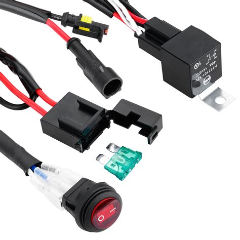 Nov 25, 2020 · led light systems are not complicated. 300w Off Road ATV/Jeep LED Light Bar Wiring Harness Relay ON/OFF Switch 10ft US | eBay