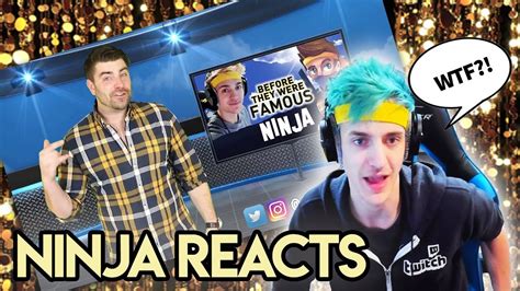 Ninja Reacts To His Before They Were Famous Youtube