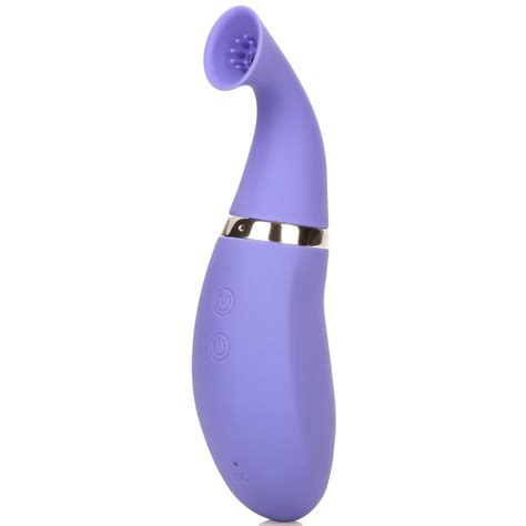 Rechargeable Clitoral Pump Suction Cup Vibrator Easy Comforts