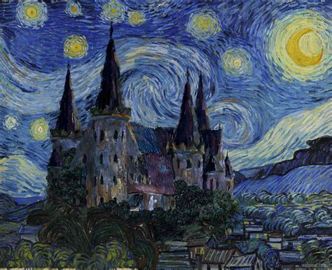 Tallenge Starry Night By Vincent Van Gogh Most Famous Paintings In Hot Sex Picture