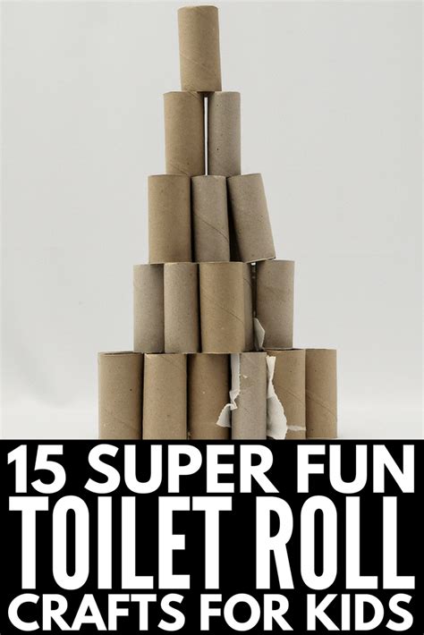 15 Fun And Easy Toilet Paper Roll Crafts For Kids With Images Toilet