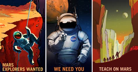 These New Nasa Posters Will Make You Want To Go To Mars Washingtonian