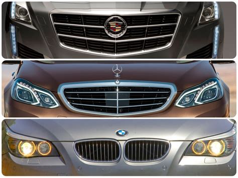 Tale Of The Tape Cadillac Cts Vsport Vs Bmw 550i Vs Mercedes E550 4matic