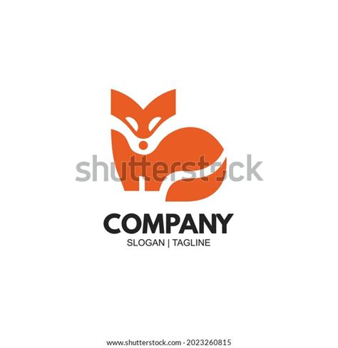 Cool Fox Logo Icon Easy Edit Stock Vector Royalty Free 2023260815