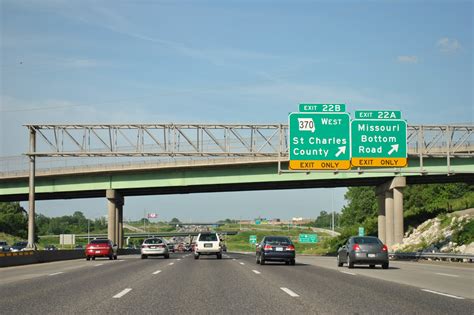 Interstate 270 East Bridgeton To New Chain Of Rocks Bridge Aaroads