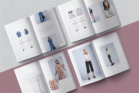 39 Stylish Lookbook Template Designs Brand Fashion Product And More