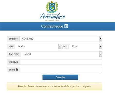 Portal Do Servidor Pe Consulte Seu Contracheque Atualizado