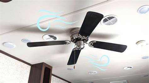 12 Volt Rv Ceiling Fan With Light Shelly Lighting