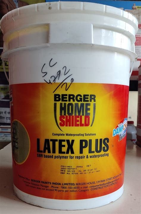 Berger Home Shield Latex Plus 20 Ltr At Rs 3500bucket In Faridabad