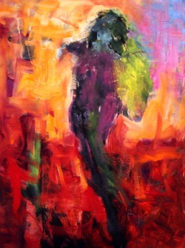 Abstract Oil Paintings Spanish Dancer By Anett Kilén Kennedy Oil