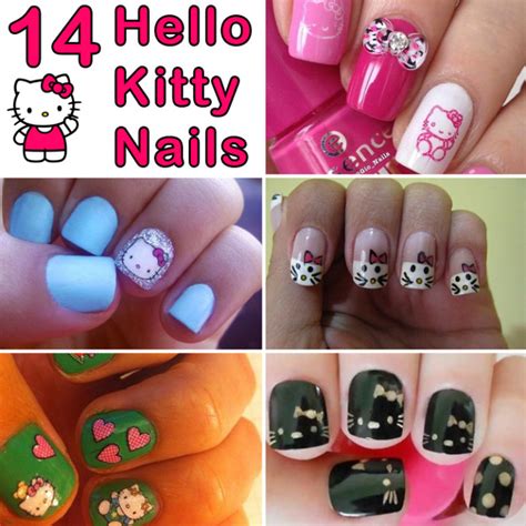 14 hello kitty nails and nail art that are simply too adorable