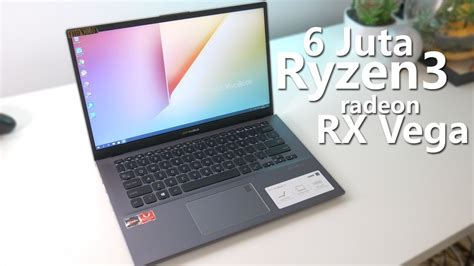 65jt Mending Laptop Ryzen 3 Asus Vivobook A412d Review Youtube