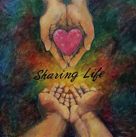 Sharing Life Painting By David Maynard Fine Art America