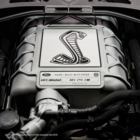 Ford Tweets Picture Of 2020 Mustang Shelby Gt500 Engine The News Wheel