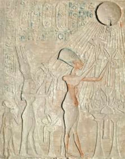 Akhenaten Nefertiti Offering To The Life Giving Rays Of The Aten Download Scientific Diagram