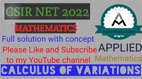 Csir Net Mathematics Feb 2022 Q Id 547 Unit 3 Full Solution