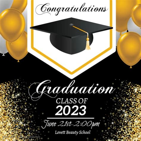 Graduation Congratulation Design Postermywall