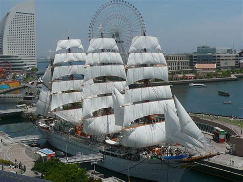 Sail Training Ship Nippon Maru Yokohama Port Museum Things To Do