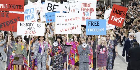 Let me take an example of travelling in a bus. Why Chanel's Feminist Protest Is Great News For Gender ...