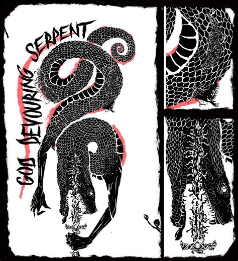 Im Desgining A Tattoo For The God Devouring Serpent 🐍 Eldenring