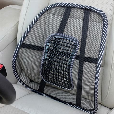 Before investing in a back support cushion it is important to reflect upon how much am i willing to invest in lumbar support for my office chair? 1pc Massage Vent Mesh Lumbar Lower Back Brace Support Car ...