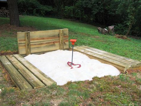 Building your own horseshoe pit is easier than you may think. Free Horseshoe Pit Plans - Woodwork City Free Woodworking ...