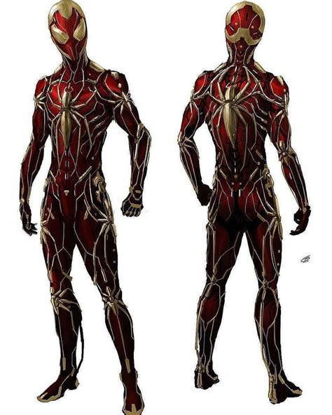 Iron Spider Concept Art Marvel Spiderman Spiderman Artwork Marvel