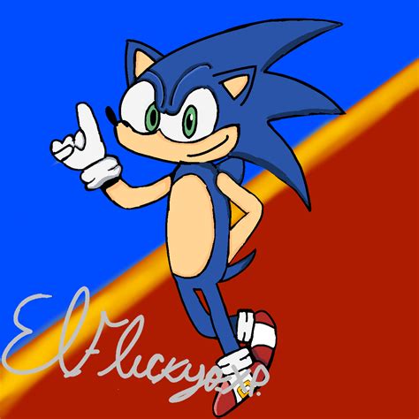 Sonic Pose By Tfagames On Deviantart