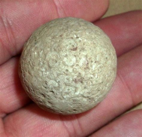 Ancient New Jersey Indian Artifact Quartz Game Ball