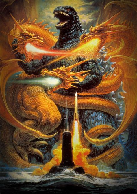 Godzilla Vs King Ghidorah Movie POSTER EBay