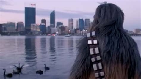 Chewbacca Spotted In Perth Hit Network