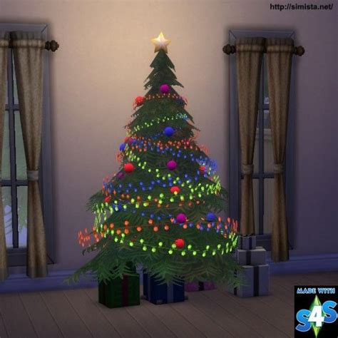 Simista Christmas Tree And Lights Sims 4 Downloads