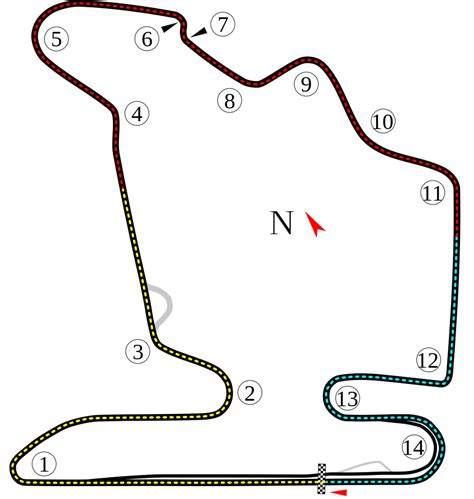 List of Formula One circuits - Wikipedia, the free encyclopedia | Formula one, Circuit, Slot racing