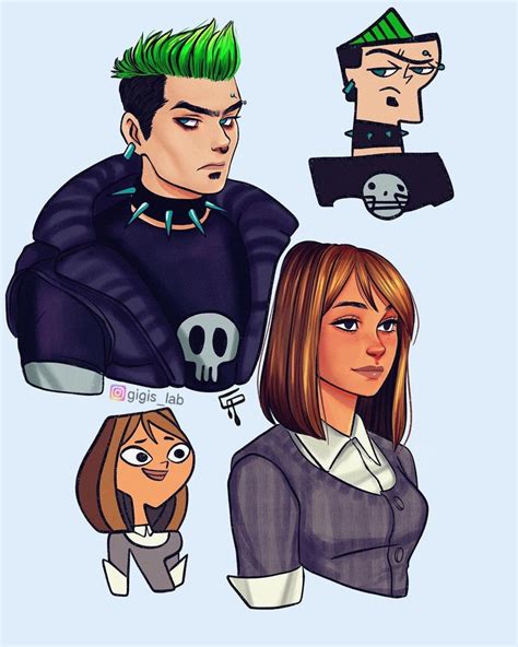 Artist Redraws Total Drama Island Characters In A More Realistic Way Artofit