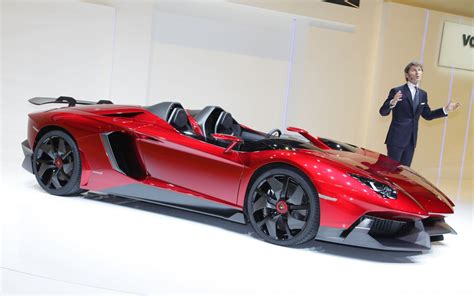 2012 Geneva Lamborghini Boss Talks Aventador J Things To Come