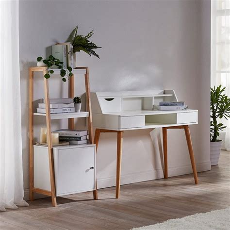 Small White Desk With Hutch And Drawers Cheap Home Office Furniture For
